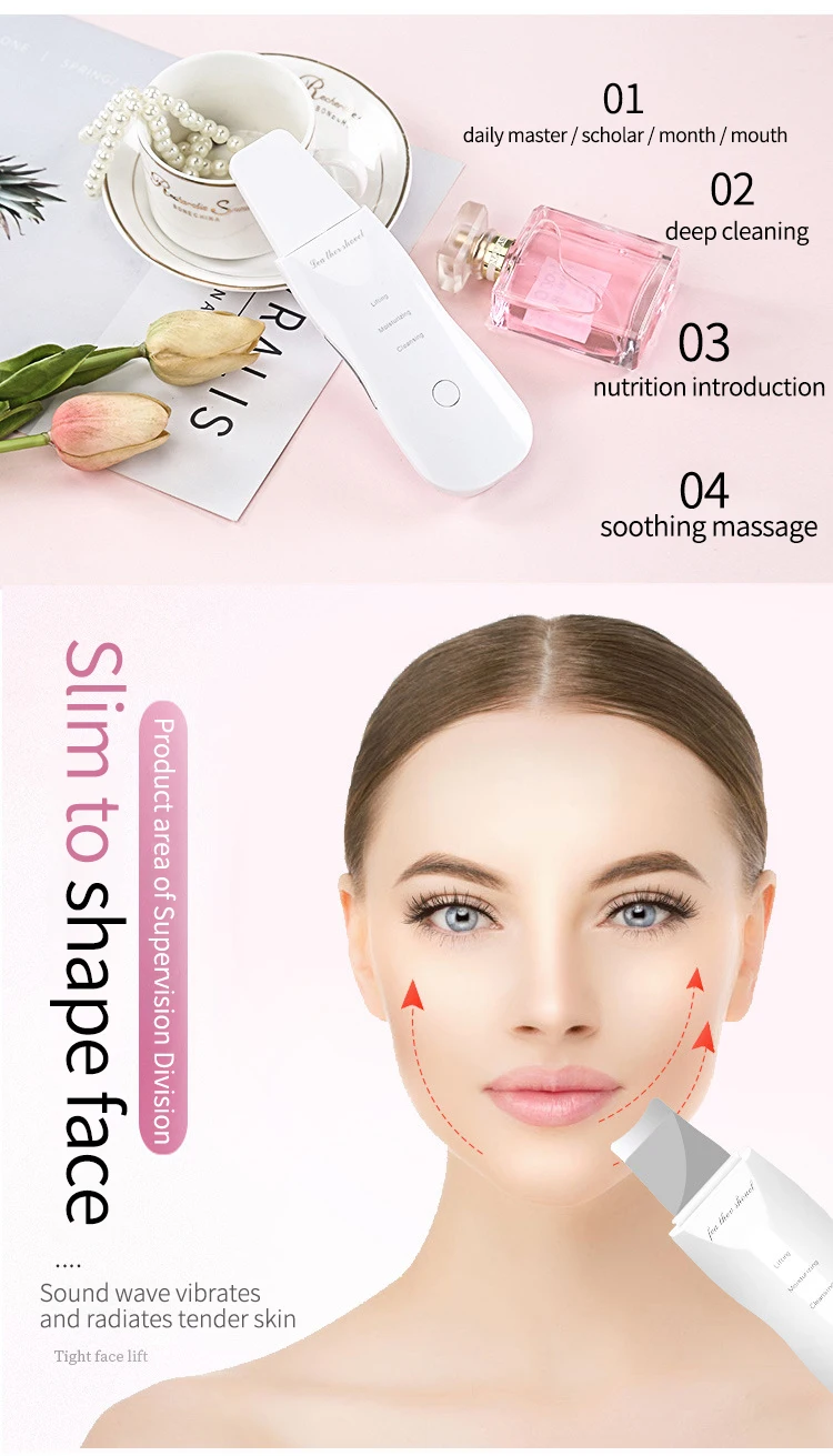 

Ultrasonic shoveling machine to remove blackheads, facial acne, blackheads and pore cleaners to remove keratin beauty equipment