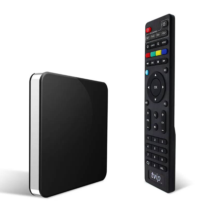 ТВ IP S Box v.605 Amlogic S905X четырехъядерный приставка linux TV 605 Смарт 1 Гб RAM 8 ROM 4K tv IP605