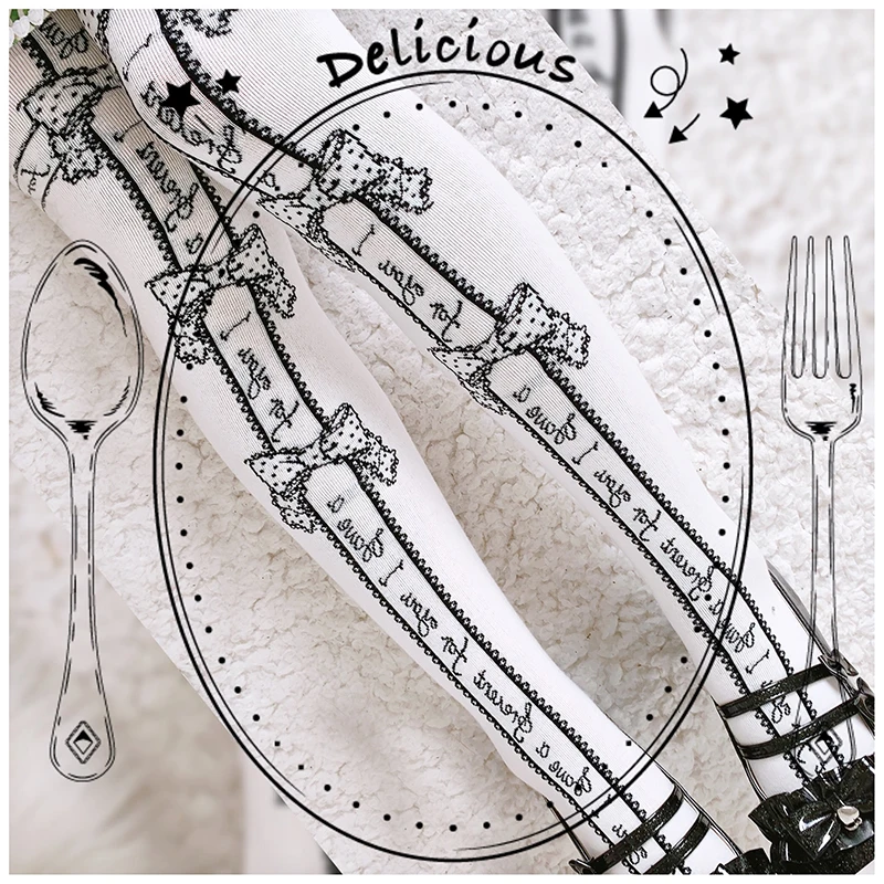 Лолита носки для женщин и мужчин осень-зима гетры выше колен утепленные чулки