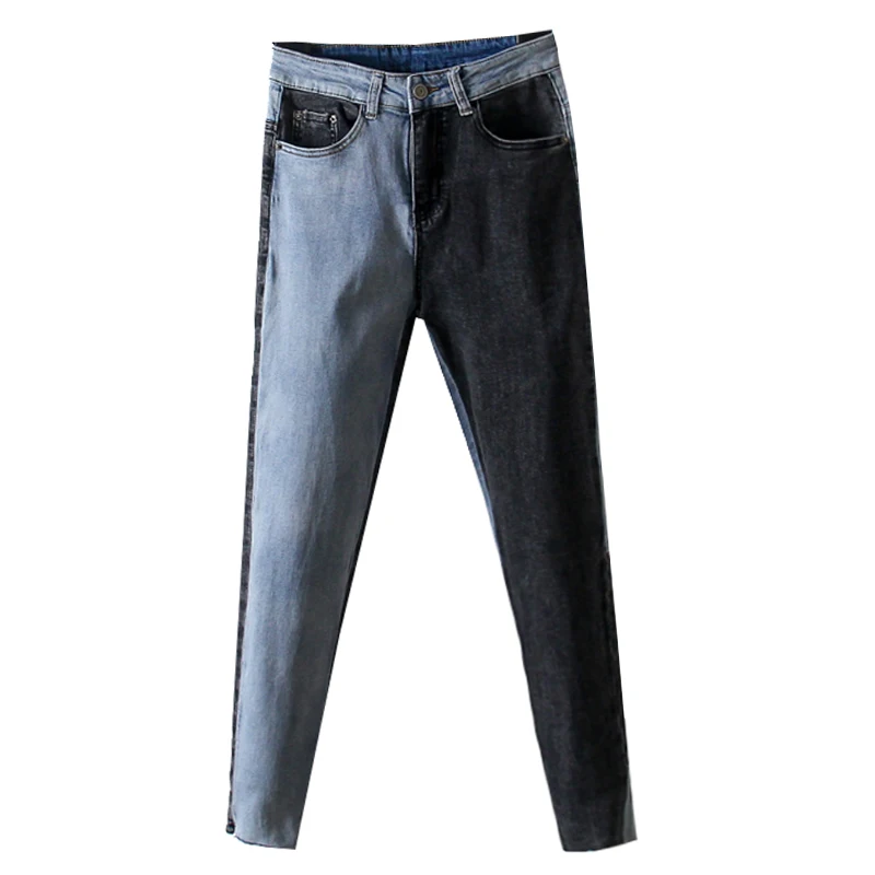 

Plus Size Women Jeans New Korean Version of The New High-Waist Fashion Casual Jeans