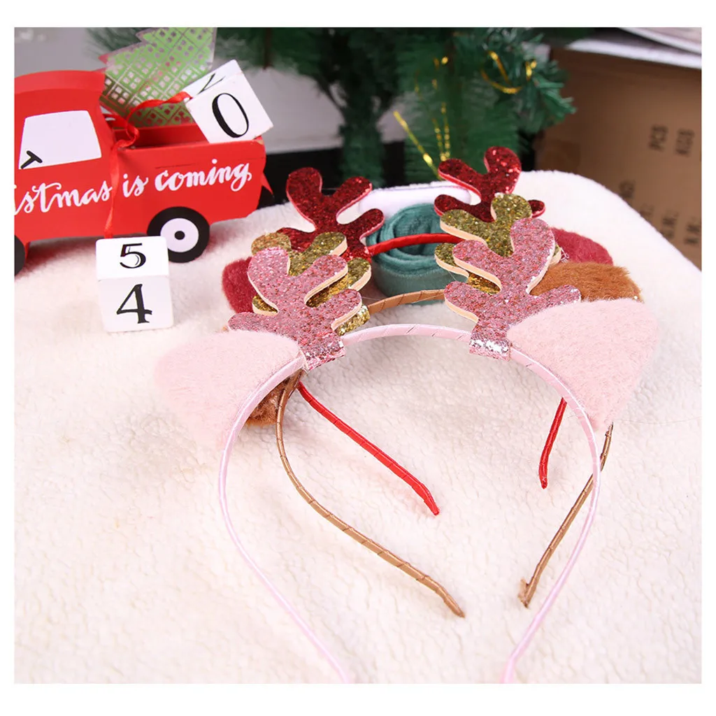 1 шт. Рождественское украшение для головы Рождественская вечеринка повязка на
