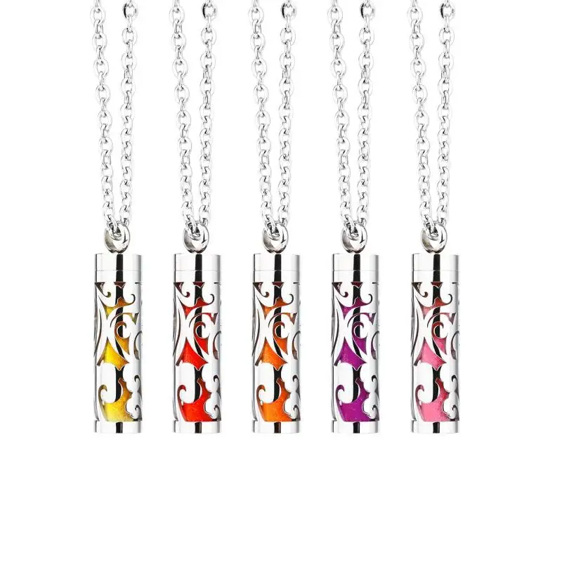 1 шт. медальон для хранения эфирного масла Ожерелье Диффузор ожерелье винтажный