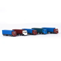 5pcs painted model cars truck toys building train layout scale n 1 to 150