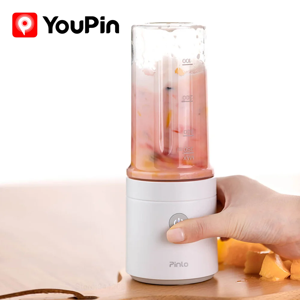 Соковыжималка для фруктов Youpin Pinlo портативная перезаряжаемая по USB чашка