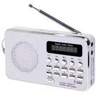 T-205 FM-радиоприемник портативный HiFi карта динамик цифровой MP3 музыка Громкий динамик для кемпинга пешего туризма спорта на открытом воздухе