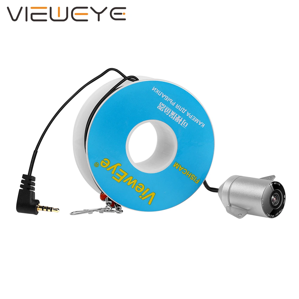 ViewEye 2 камеры s видео Fishfinder 4 3 &quotцветной монитор 6 светодиодный 1000TVL подводная