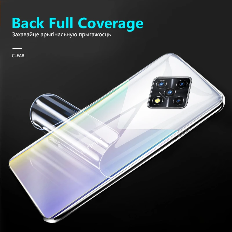 Гидрогелевая пленка для Infinix Zero 8 4 5 10 с инструментами без пузырей - купить по