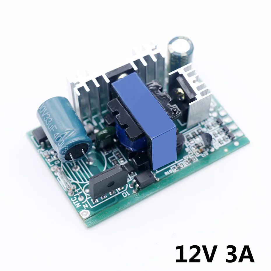 Светодиодный драйвер 220V постоянного тока до DC12V 1A светильник 24V 6 Вт 12 Вт 24 Вт 36 Вт 60 Вт 24В 1A 1.5A светодиодный Питание 12 V светильник трансформаторы 12 Вольт светодиодный