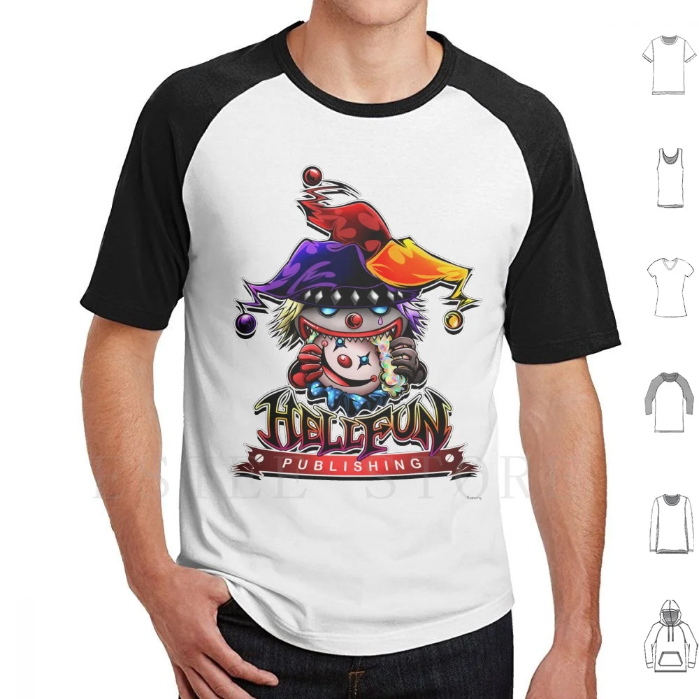 

Hellfun-Cannibal Clown Logo T Shirt Men Cotton 6xl Cannibal Clown Comics Manga Anime Clowns Eating