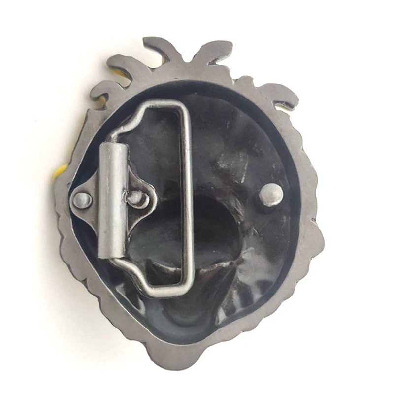 Металлическая желтая пряжка для ремня с петухом из мультфильма Модные животные