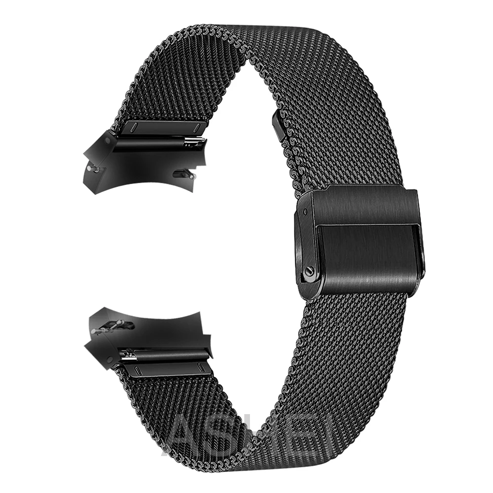 Ремешок Миланская петля для Samsung galaxy watch 4 calssic 46 мм браслет из нержавеющей стали 44
