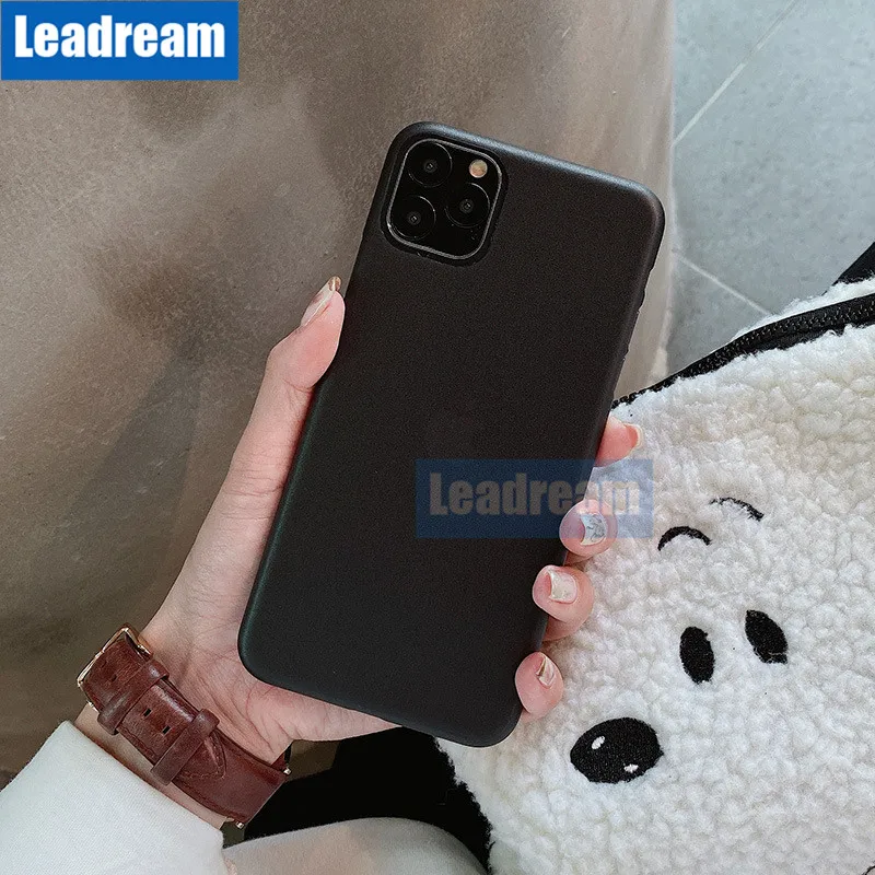 100 шт для iPhone 11 Pro Max ультра тонкий 0 3 мм матовый мягкий чехол Pro|Бамперы| |