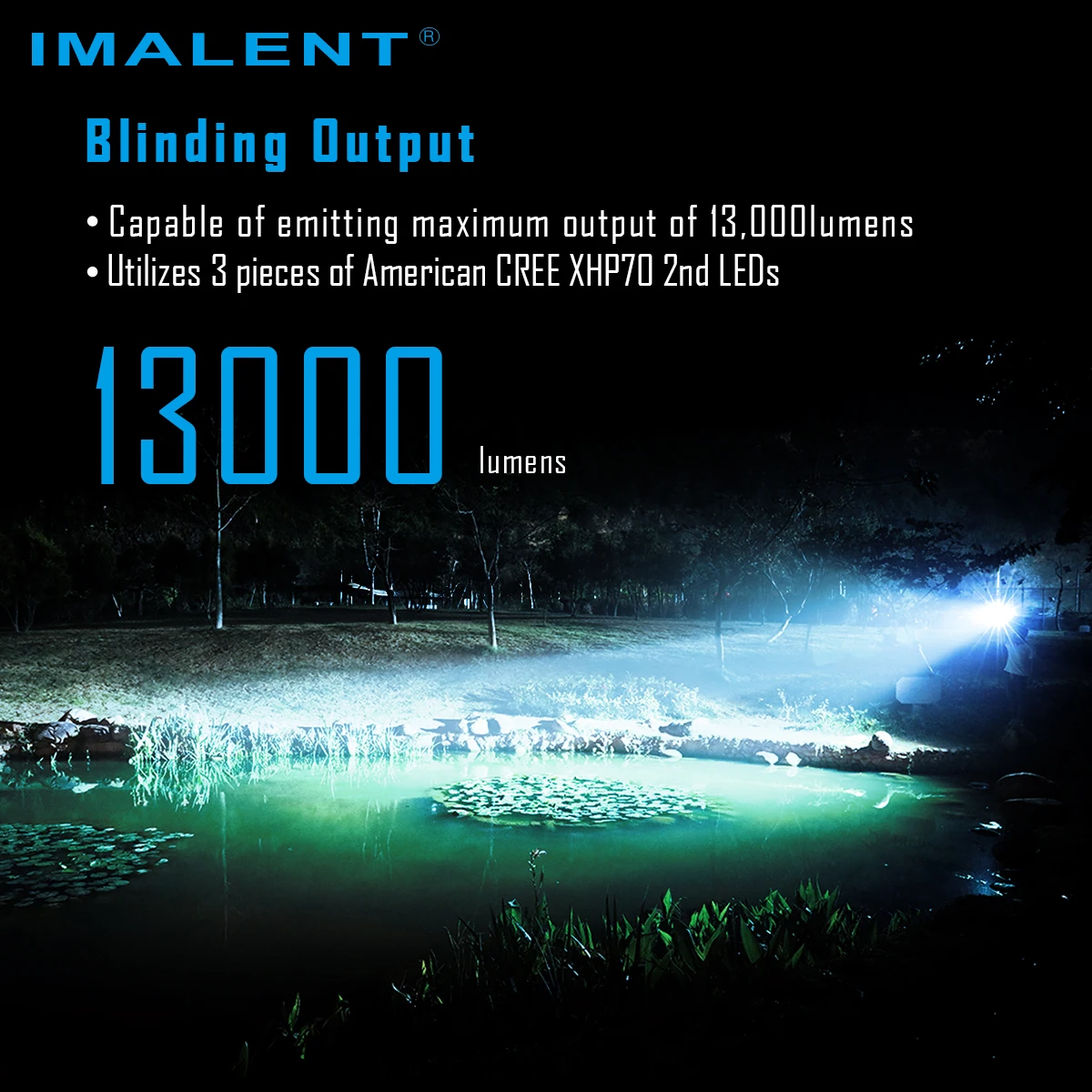 IMALENT MS06+MS03 Professional Convoy Flashlight Rechargeable 6 Mode 25000LM CREE XHP Led Lamp Super Bright Lantern Batteries | Лампы и