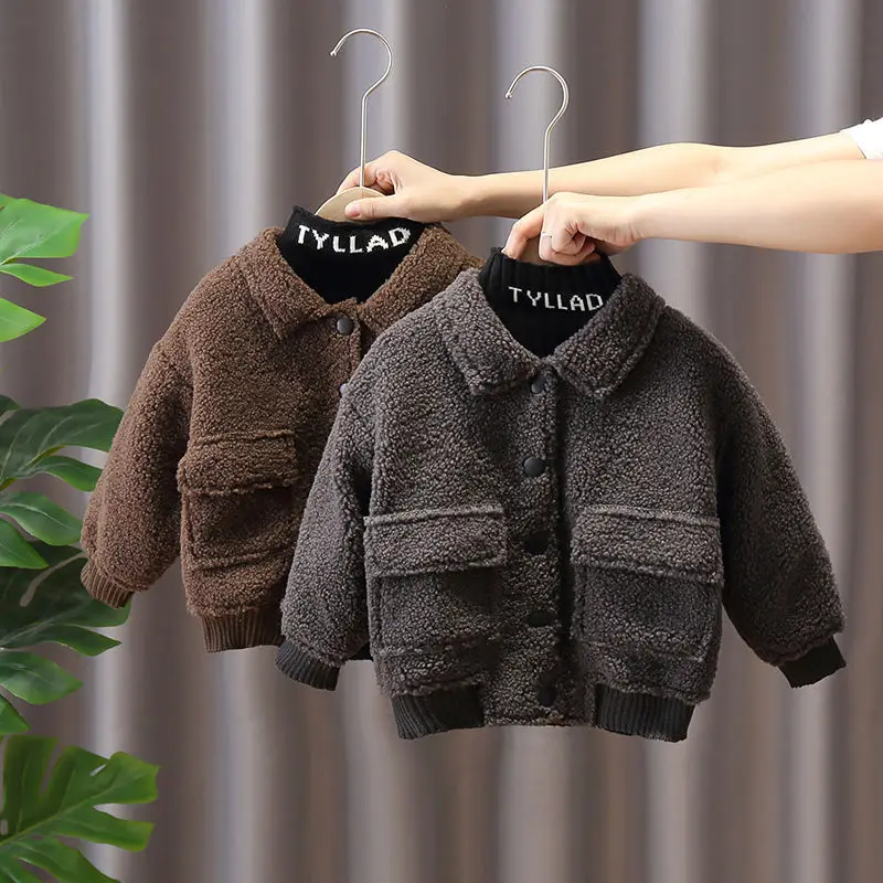 

2021 New Infant Coat For Baby Jacket Autumn Winter Jacket For Baby Boys Costume Toddler Kids Coat Newborn Baby Clothes 2-8year