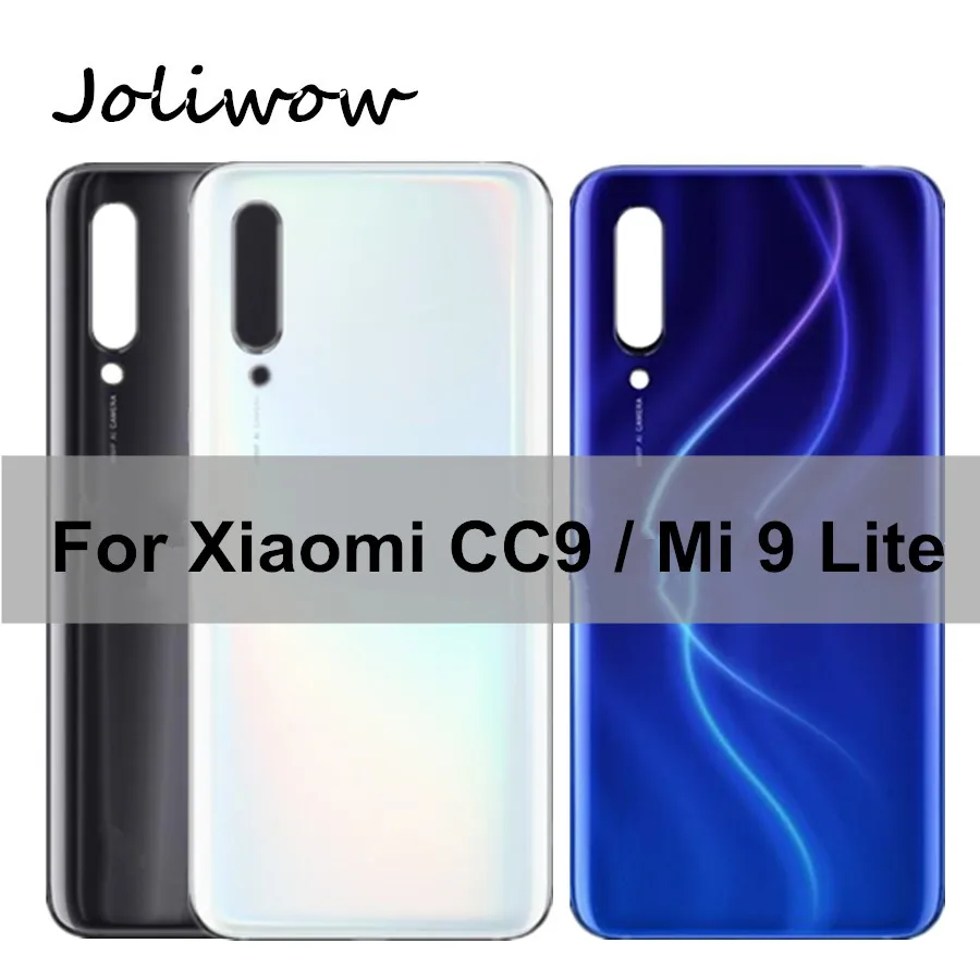 Чехол для аккумулятора Xiaomi Mi CC9 Задняя стеклянная панель задняя крышка Mi9 Lite чехол
