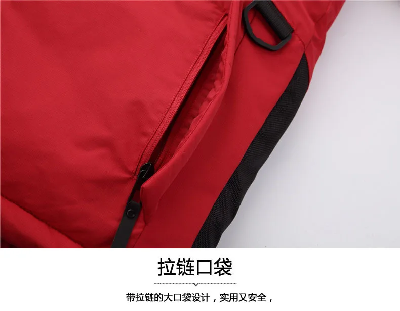 Aismz-40 degree cold resistant Russia winter jacket men top quality genuine fur collar thick warm white duck down men's coat