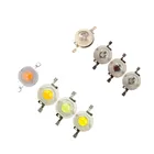 50 шт. 1 Вт 3 Вт высокой мощности Светодиодный бусины белый теплый холодный белый красный цвет зеленый, синий желтый полный ассортимент чипы огни бесплатная доставка