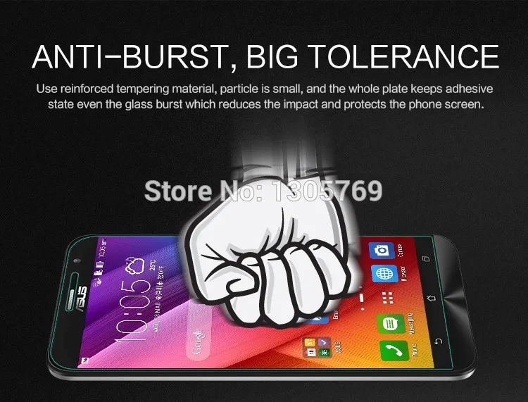 

Top quality 9H 0.25mm Premium Tempered Glass Screen protector wholesale 500pcs