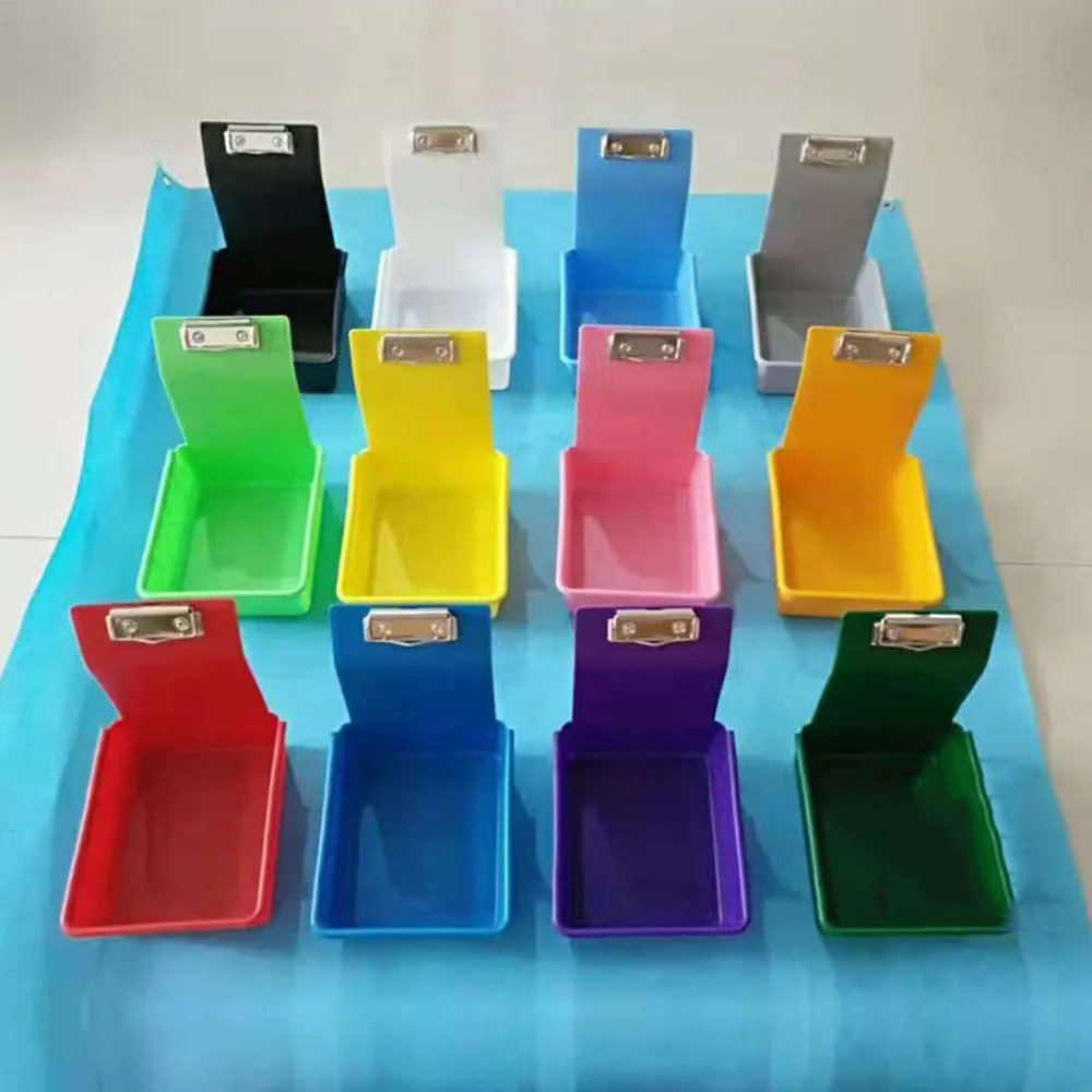 Чехол пластиковый с зажимом для отбеливания зубов набор из 10 предметов | Красота