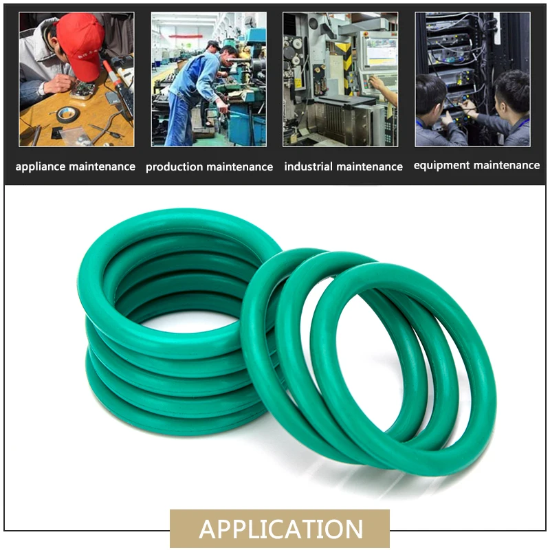 Sealing O-rings Fluorine Rubber FKM OD 6mm-35mm CS 1mm 1.5mm 1.9mm 2.4mm 3.1mm Gasket Replacements Kits 15 Sizes 150PCS FQ031 | Спорт и