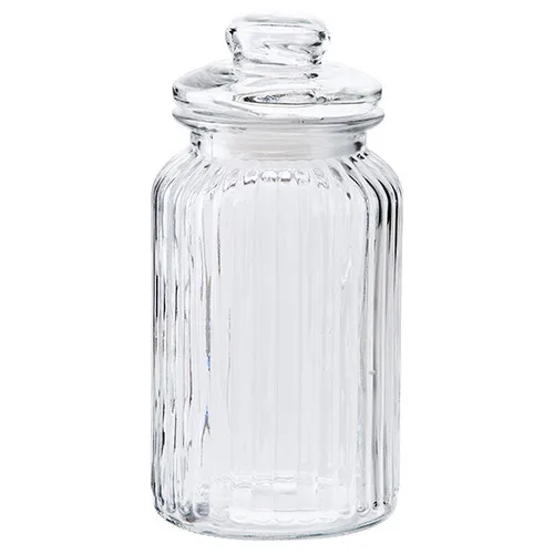 1350ML Стеклянная бутылка для меда, варенья, бутылка разных зерен, фермент, маринованный овощ, банка для хранения, стеклянная бутылка LM01251411 - Цвет: 1350ML