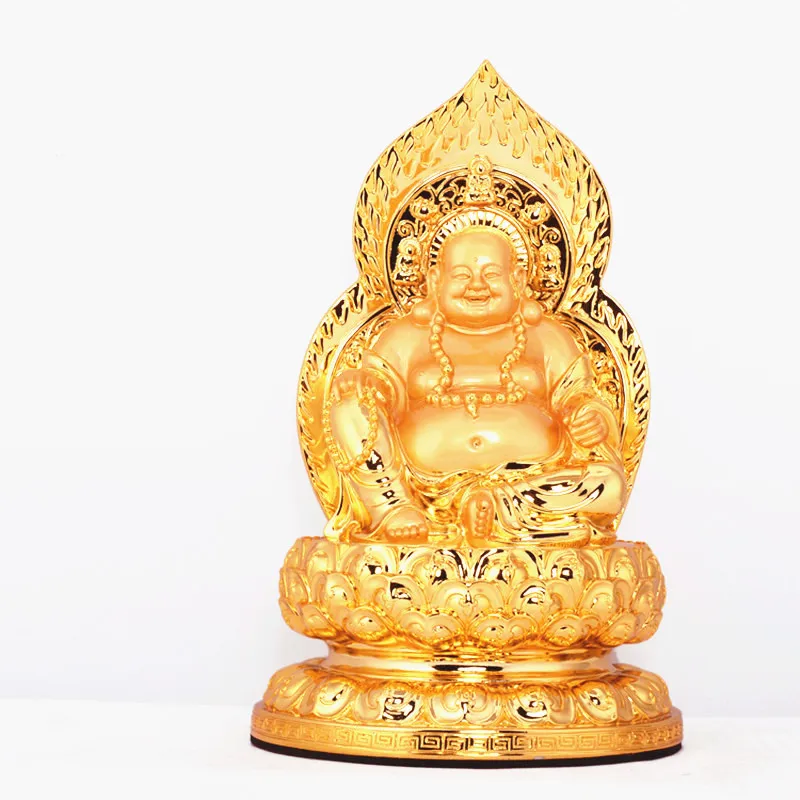 

Golden Buddha maitreya adornment ornament the gods protect peaceful guanyin bodhisattva