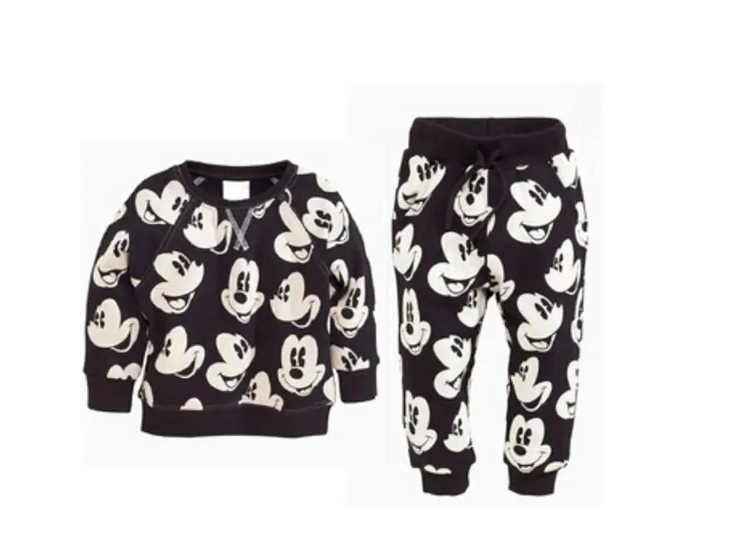Комплекты одежды из 2 предметов для маленьких девочек детская одежда Дисней