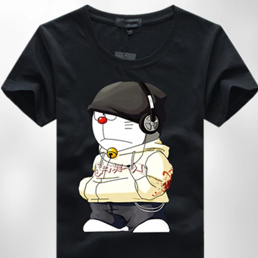 

Summer Hip Hop T Shirt Men Cotton Funny Black Harajuku Anime T-Shirt Cute South Korea Clothing Fathers Day Russia 2021 Tops