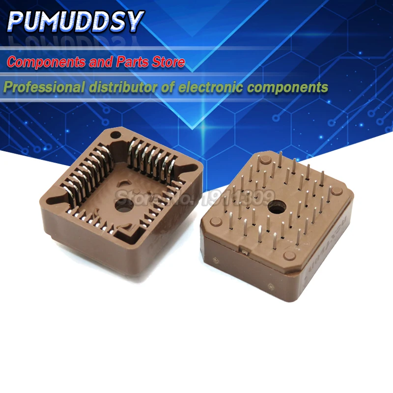 10 шт. встроенный адаптер для розетки 32 контакта 44 конвертер PLCC|Интегральные