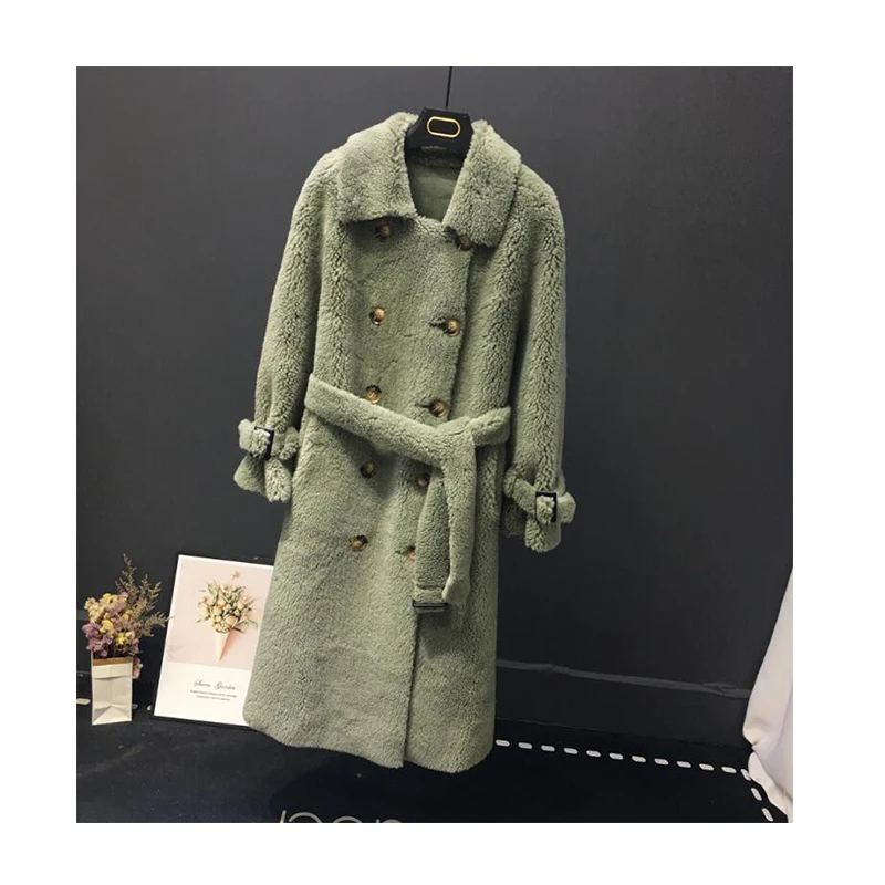 Шуба женская теплая большого размера из искусственного меха | Женская одежда