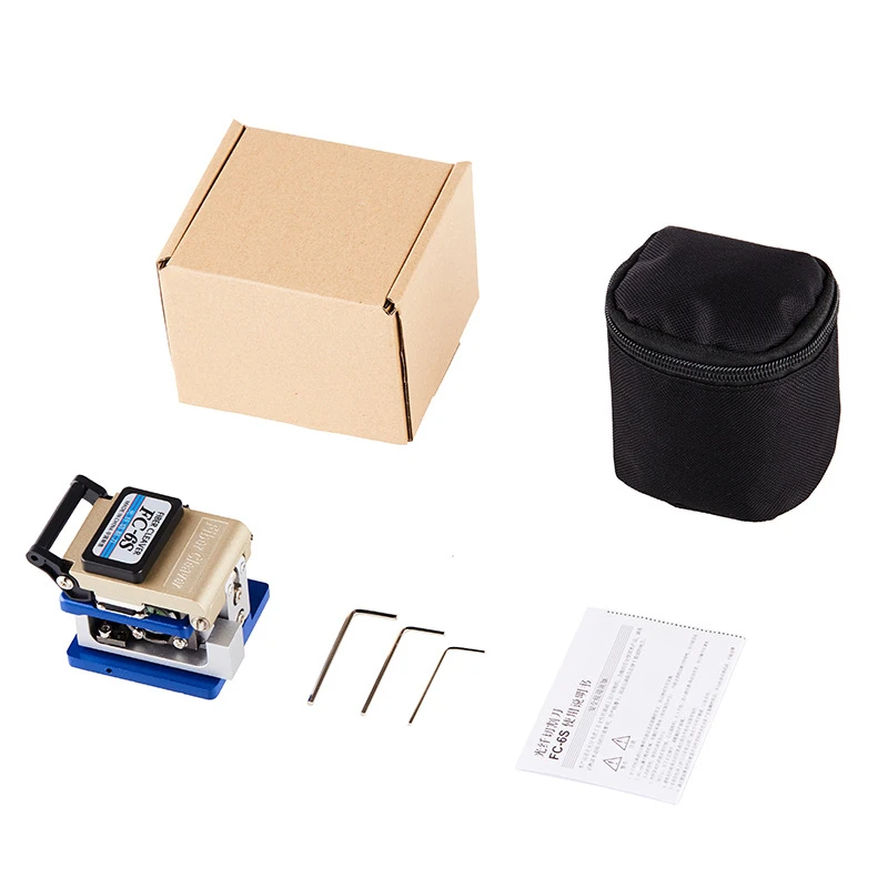 FC 6S резак волокна FTTH холодной соединения инструмент автоматический Кливер