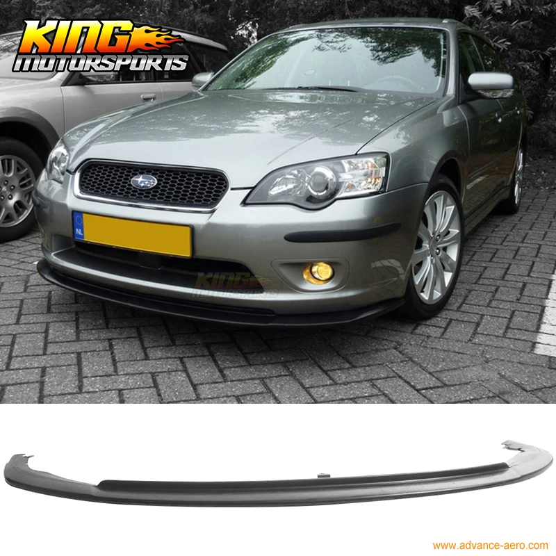 Подходит для 05-07 SUBARU LEGACY GT передний бампер спойлер боди JDM только PU Global БЕСПЛАТНАЯ