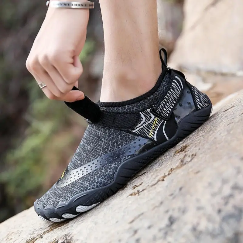 

Men Women Hiking Shoes Bending Resistance Upstream Lightweight Water Shoes Outdoor Sports Trekking Aqua Shoes Non-slip Quick Dry