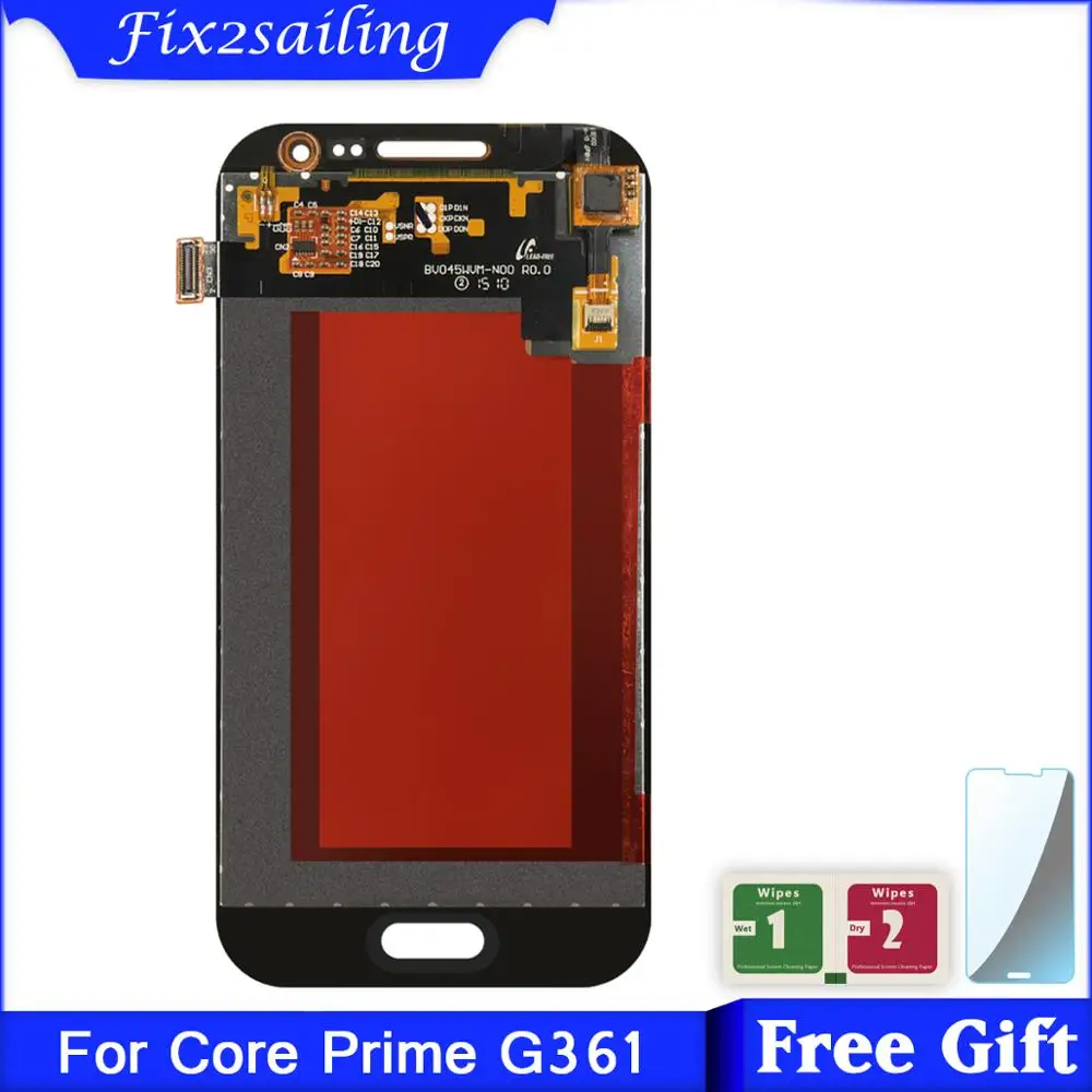 Для Samsung Galaxy Core Prime G361 G361H G361F сенсорный экран дигитайзер + ЖК дисплей монитор