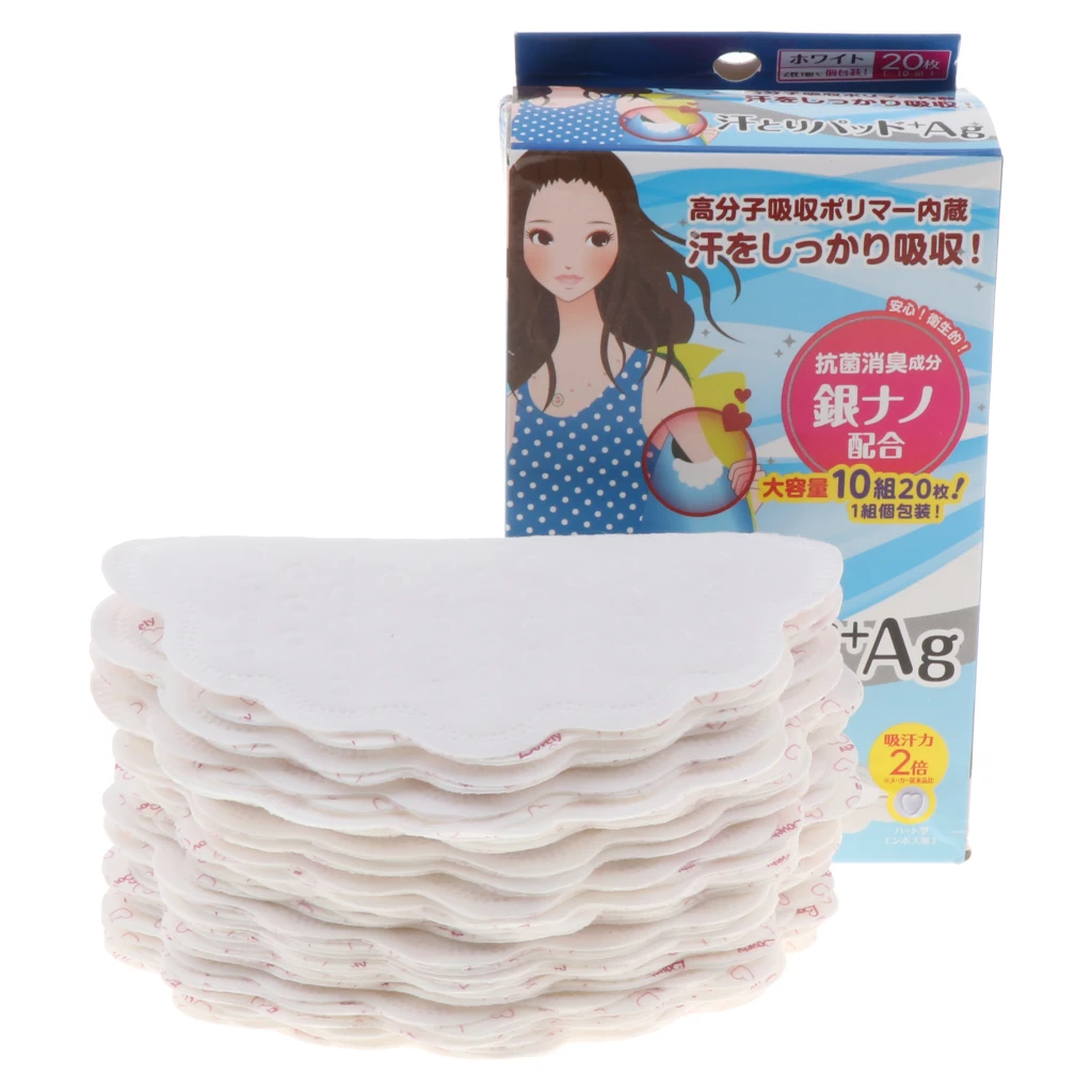 

20 Underarm Armpit Sweat Pad Dress Shield Sweat Guard Perspiration Perspiration Absorbing Pads Disposable Dress Guards Shields
