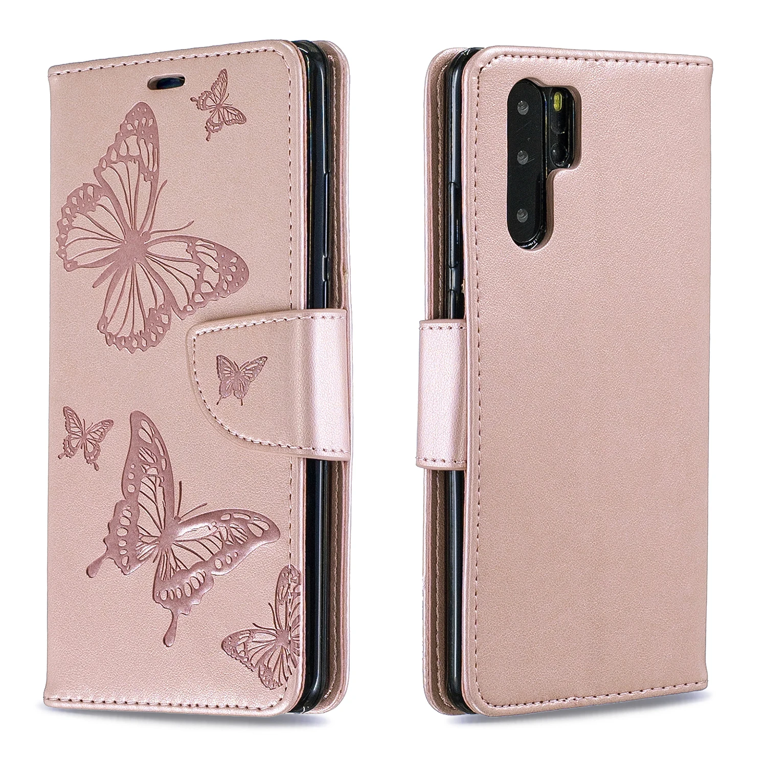 Кожаный флип-чехол для huawei P30 P20 Pro Lite Y6 Y5 mate 30 20 Pro P Smart Honor 3D бабочка кошелек Чехол-Кошелек Coque