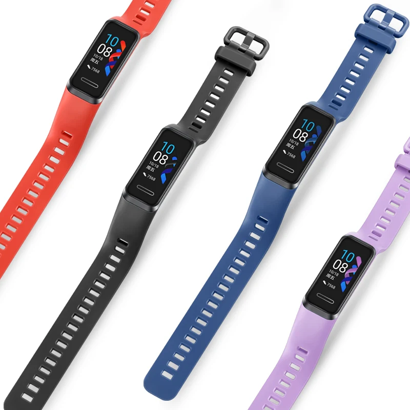 Силиконовый ремешок на запястье для Huawei Band 4 стандартная версия Смарт