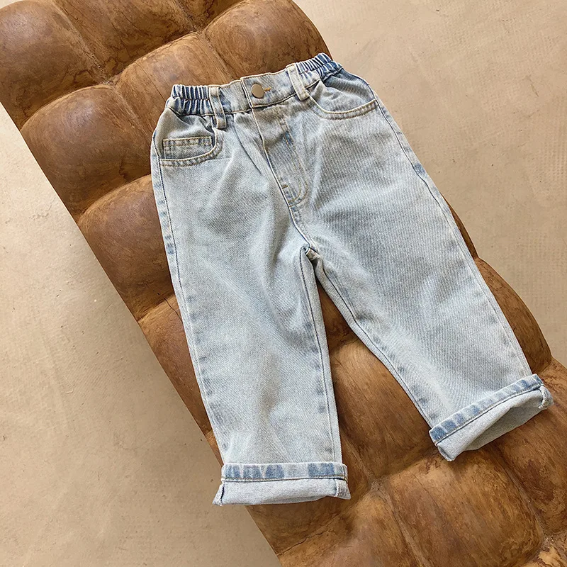 Детская одежда джинсы 2020 весна и осень Новые микро Джинсы Корейская версия