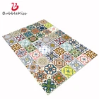 Мозаичные Цветочные ковры Bubble Kiss для гостиной, Геометрические Этнические клетчатые напольные коврики для спальни, домашний декор, большие прикроватные коврики для дивана