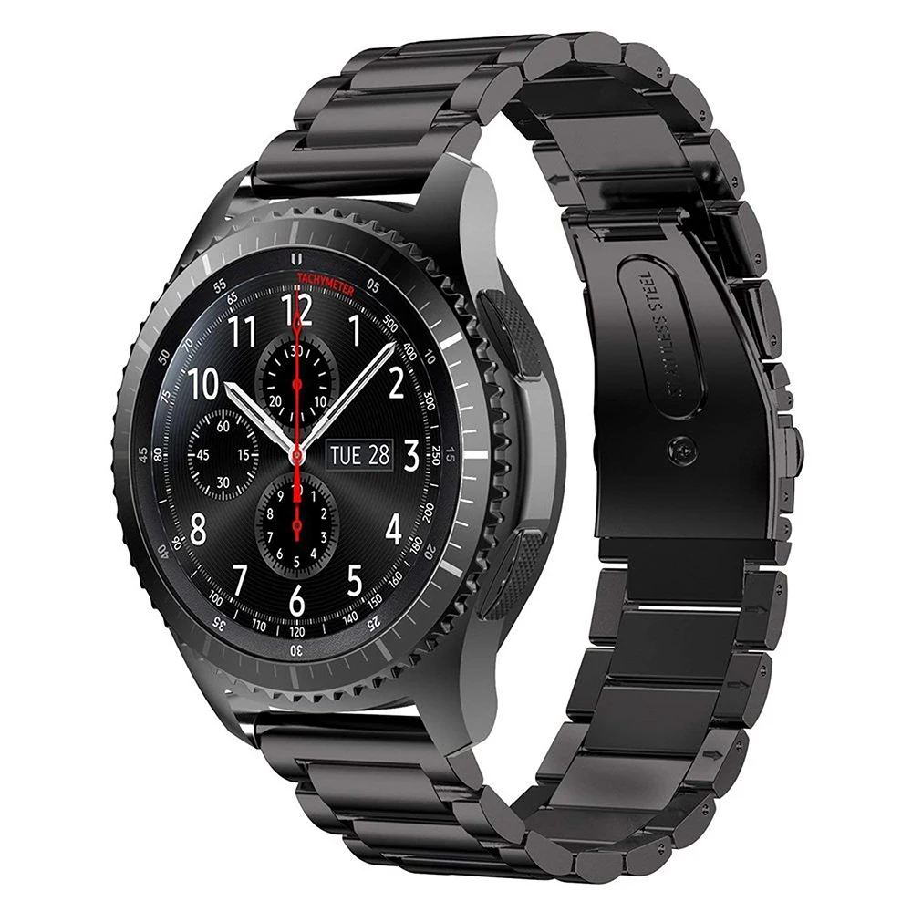 Ремешок из нержавеющей стали для SAMSUNG Galaxy Watch 42 46 мм браслет Huawei watch Amazfit Bip GTR 22 20 |