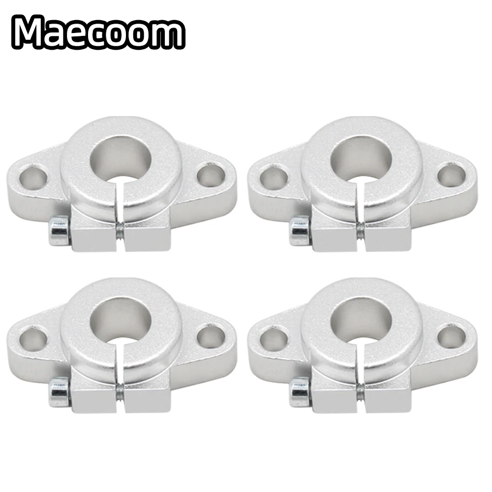 2set 3d printer parts optical axis kit 2 x 8mm chrome plated shaft bearing 4 x sc8uu 4 x sk8 aluminum end supporters free global shipping