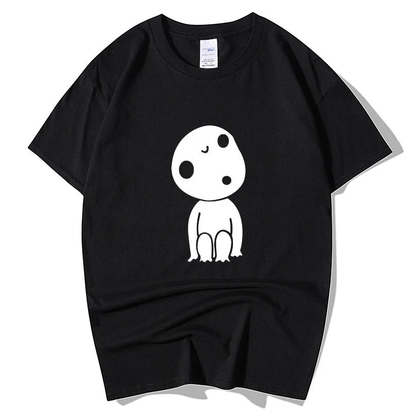 Футболка Totoro Kodama Inspired с надписью Мой сосед Тоторо студия Ghibli Hayao Аниме Миядзаки