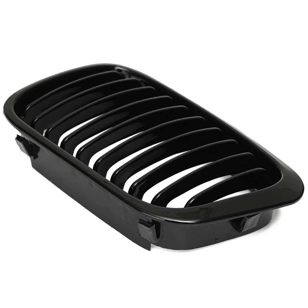 Пара передних грилей для почек черная блестящая решетка BMW 3 серии E46 323i 325i 328i 330i 1998