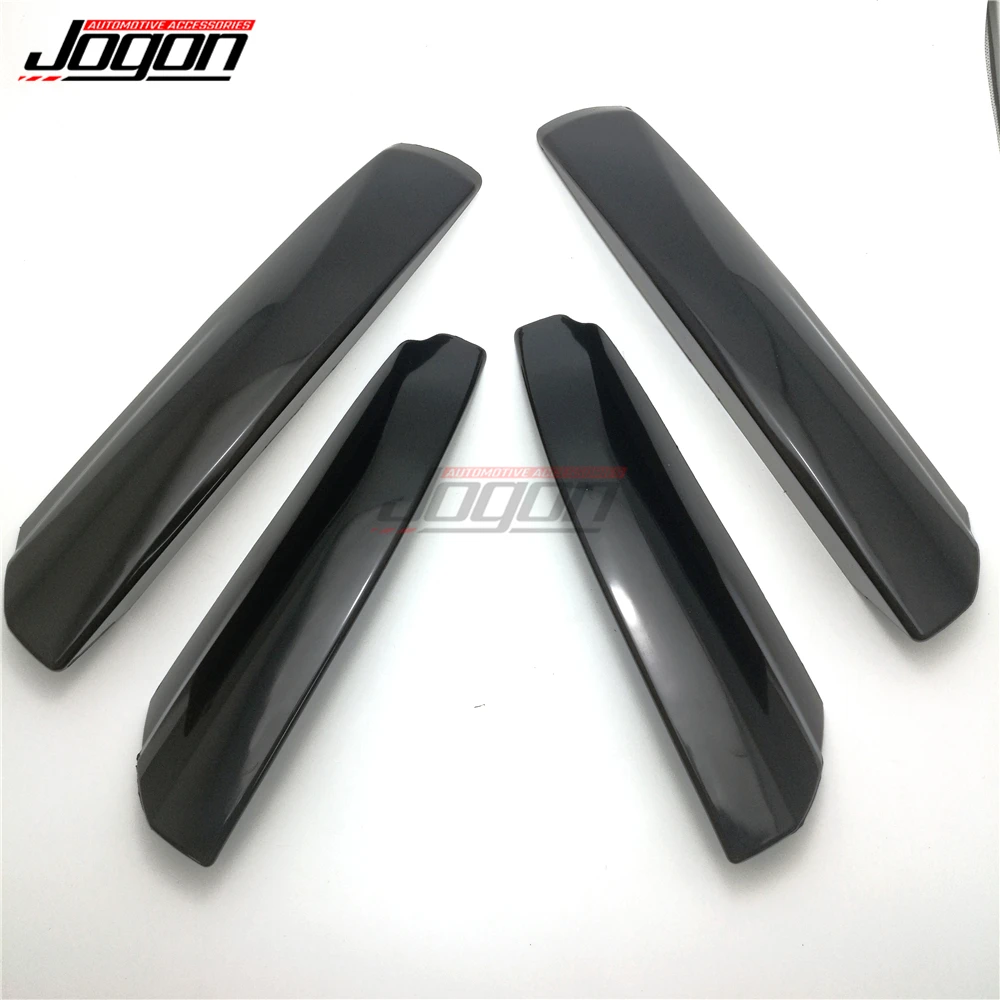 Автомобильный Стайлинг 4 шт. багажник на крышу Rail протектор конце Крышка корпуса