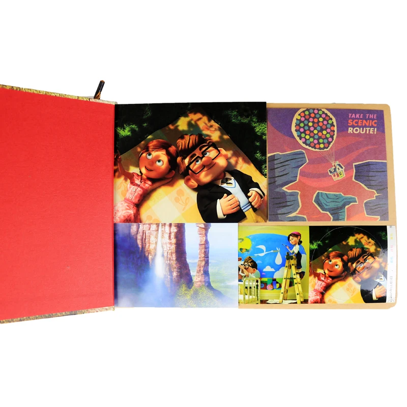 Альбом для фотографий сделай сам мультяшная книга приключений свадебные
