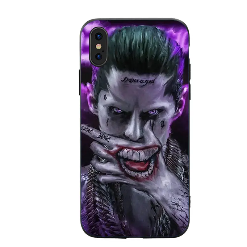 Модный мягкий силиконовый чехол для телефона Hero Iron Man Joker Venom Iphone 6 6S 7 8 Plus X XS XR 11 Pro Max