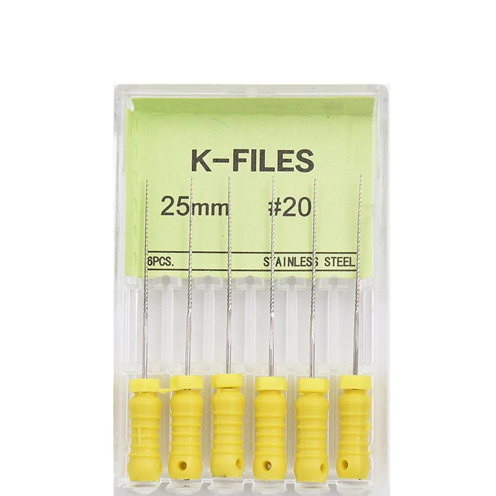Бесплатная доставка 10 коробок эндофайлов из нержавеющей стали для корневых