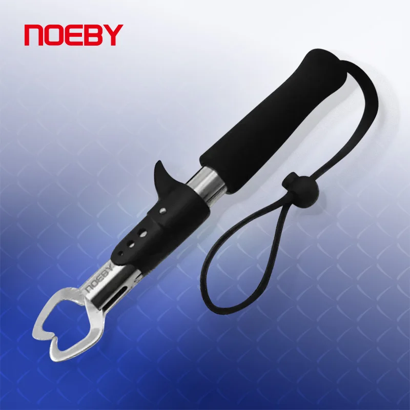 

Noeby Fishing Grip Pliers Combo Stainless Steel Tools Fish Lip Grip Fish Hook Controller Adjustable with Connect Ring Tackle