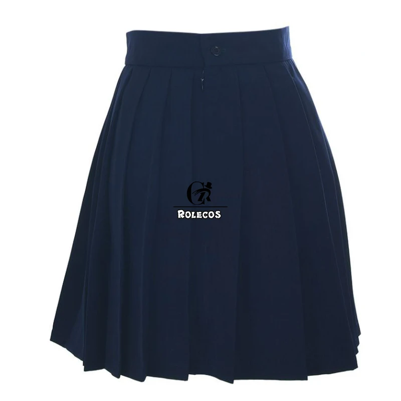 ROLECOS Женская опрятная форма школьная для девочек летний наряд белая футболка