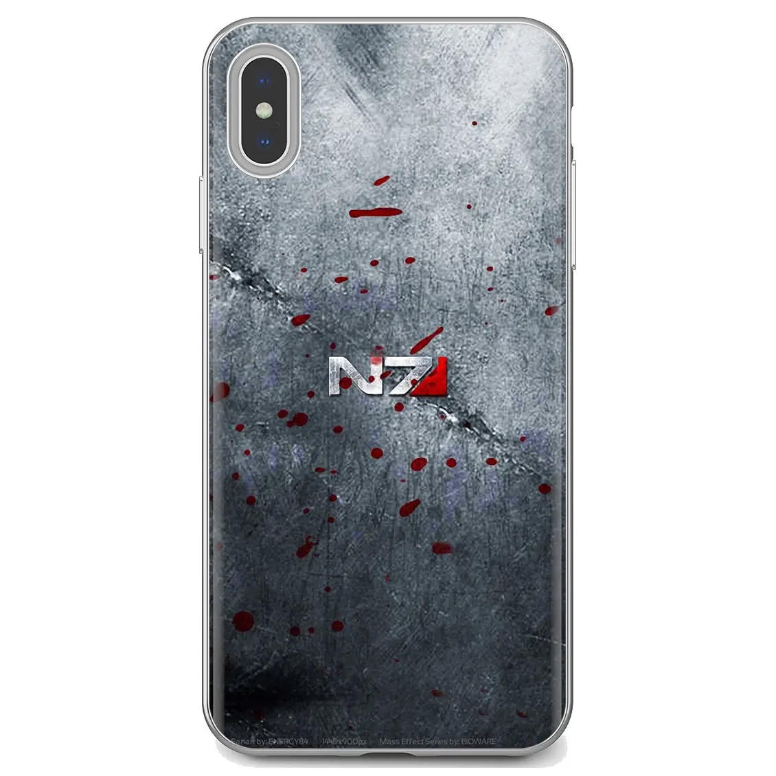 Чехлы-накладки для Huawei Honor 6 6A 7 7X 7A 7C 8 8C 8X 9 9X 10 10i 20 Lite Play Pro с логотипом Mass Effect N7